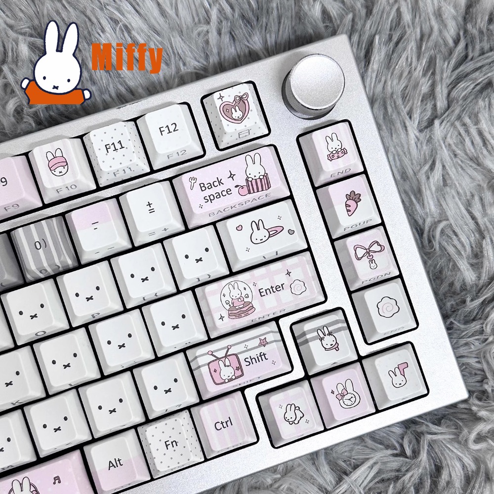 Kawaii Miffy Mechanical Keyboa - đánh giá và giá Office Tech