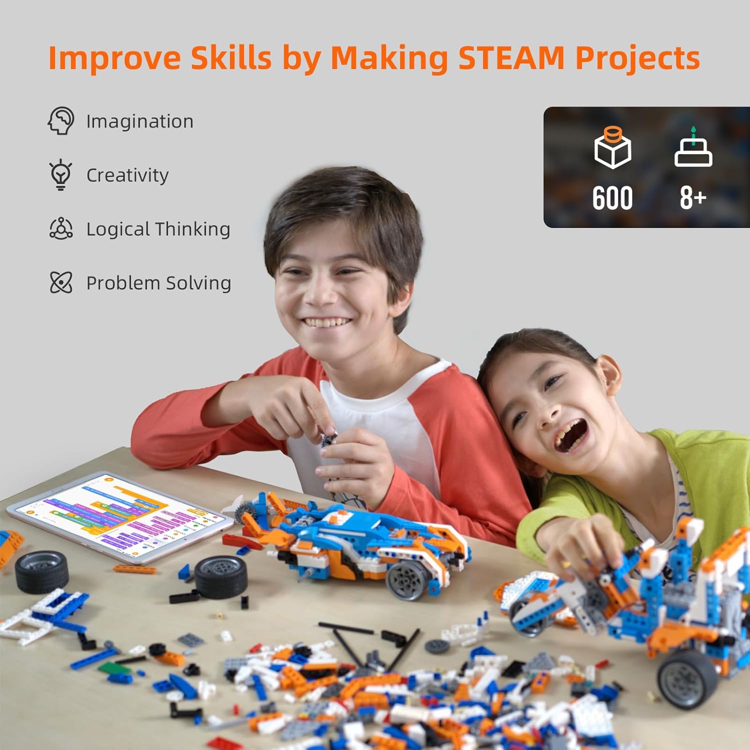 Modern STEM Robot Building Kit - đánh giá và giá Tech Office Building