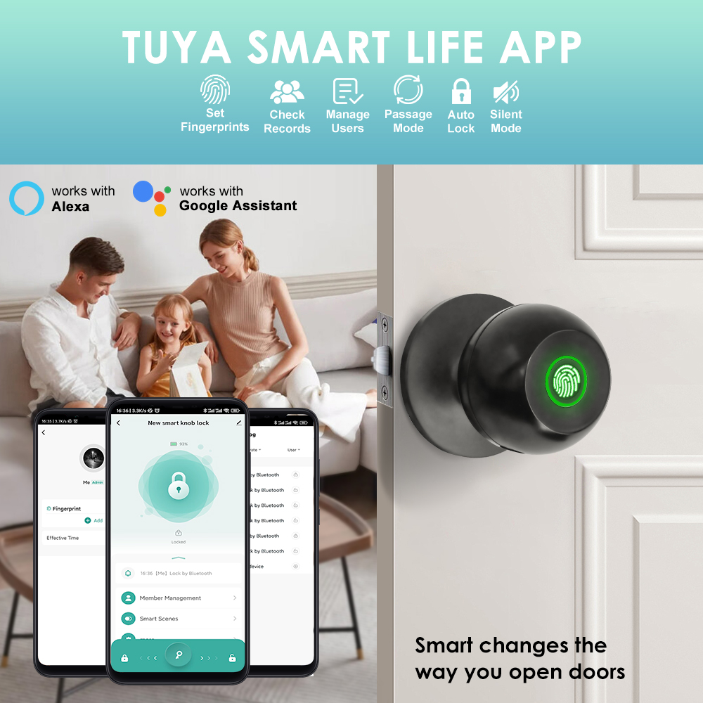 Tuya Electronic Door Lock Smar - đánh giá và giá Office Tech