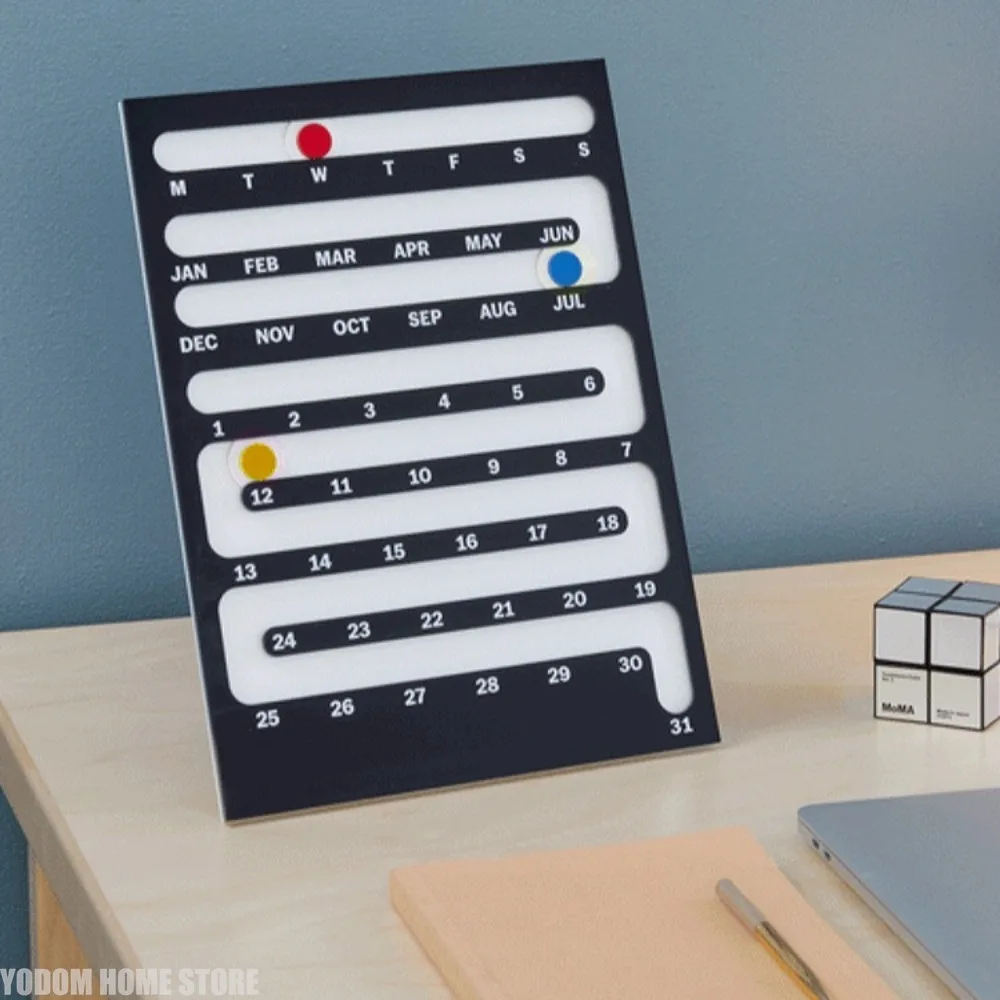 Nordic Acrylic Perpetual Calen - đánh giá và giá Office Tech Gadgets