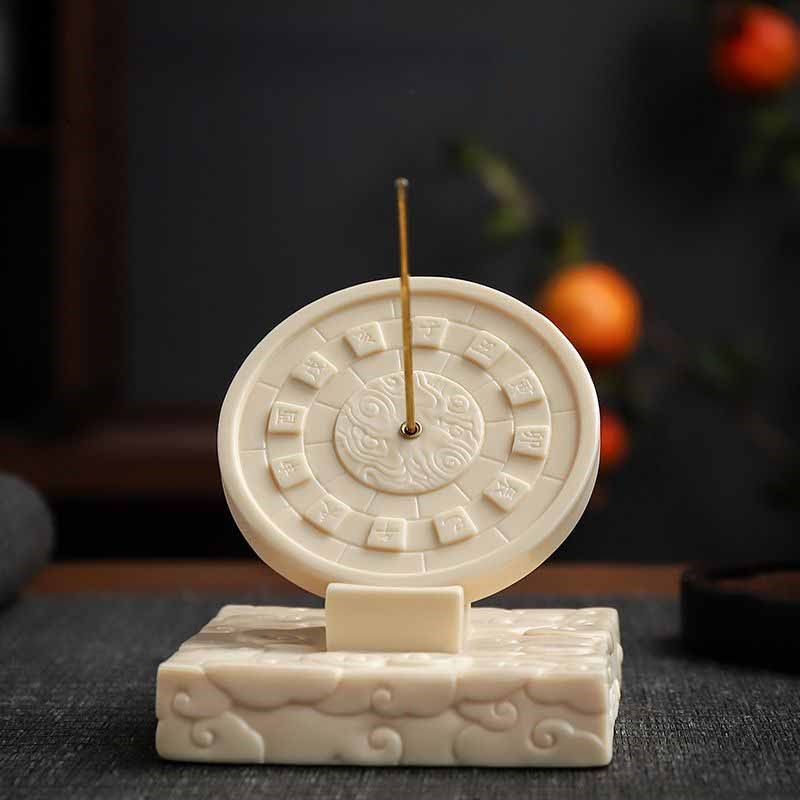 Chinese Style Ceramic Sundial  - đánh giá và giá Office Tech Gadgets