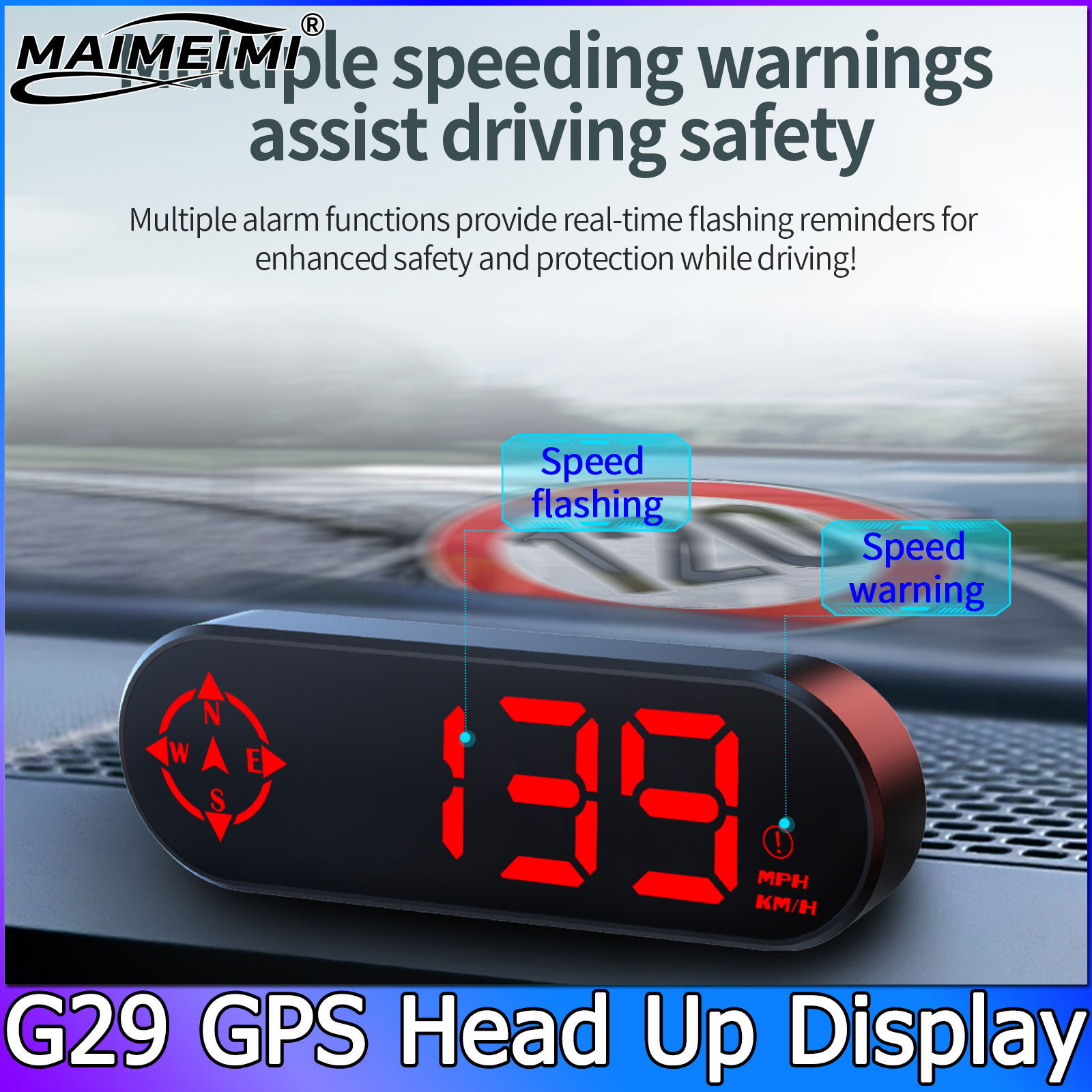 G29 Car Head up Display GPS HU - đánh giá và giá Pc Security Lock