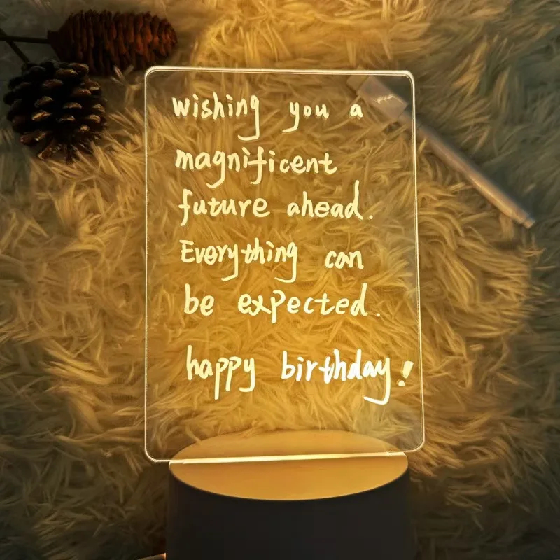 Re-writable Acrylic Message Bo - đánh giá và giá Office Tech Gadgets