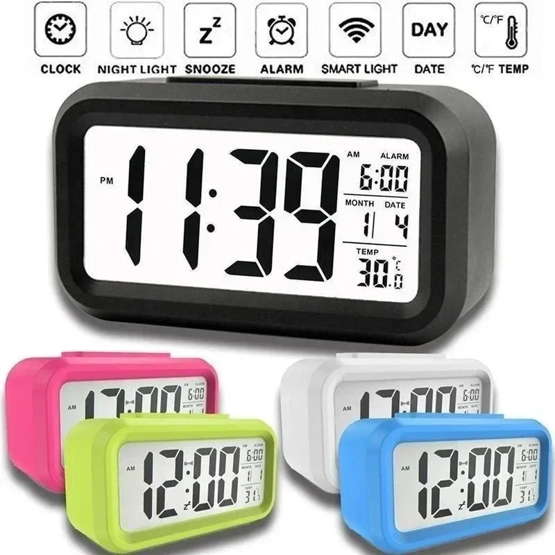 Led Digital Alarm Clock Backli - đánh giá và giá Office Tech Gadgets