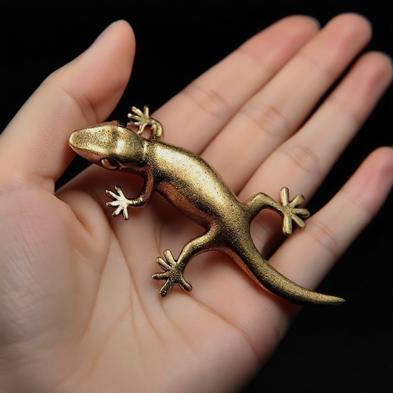 Handmade Bronze Retro Gecko Li - đánh giá và giá Office Tech Gadgets