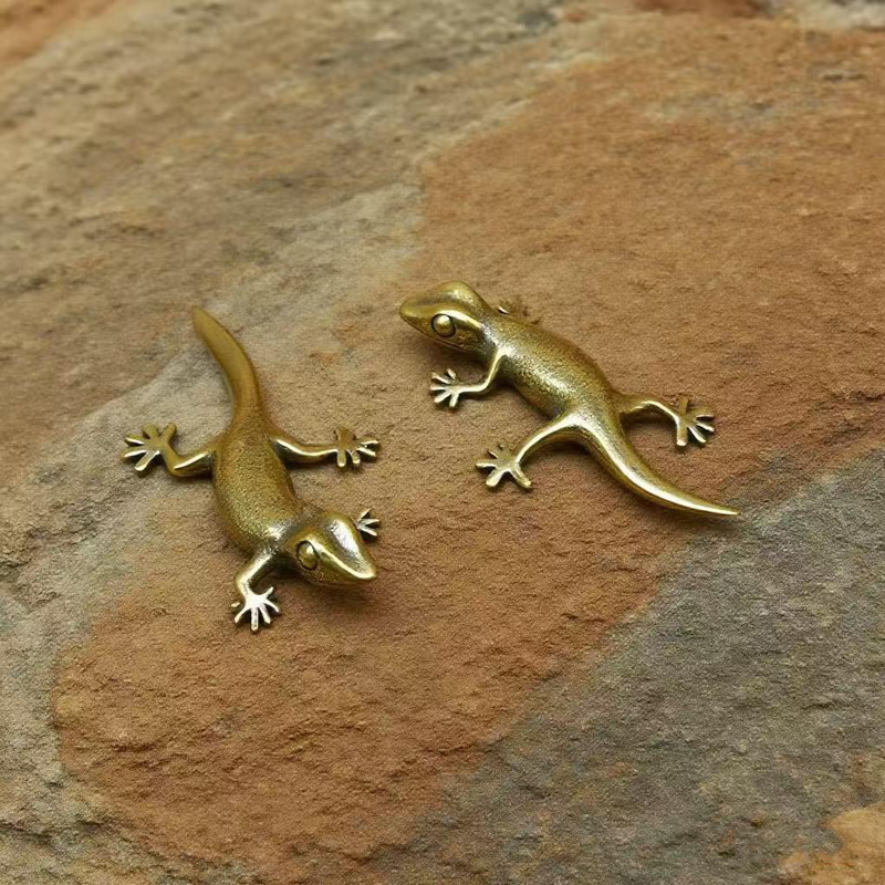 Handmade Bronze Retro Gecko Li - đánh giá và giá Office Tech Gadgets