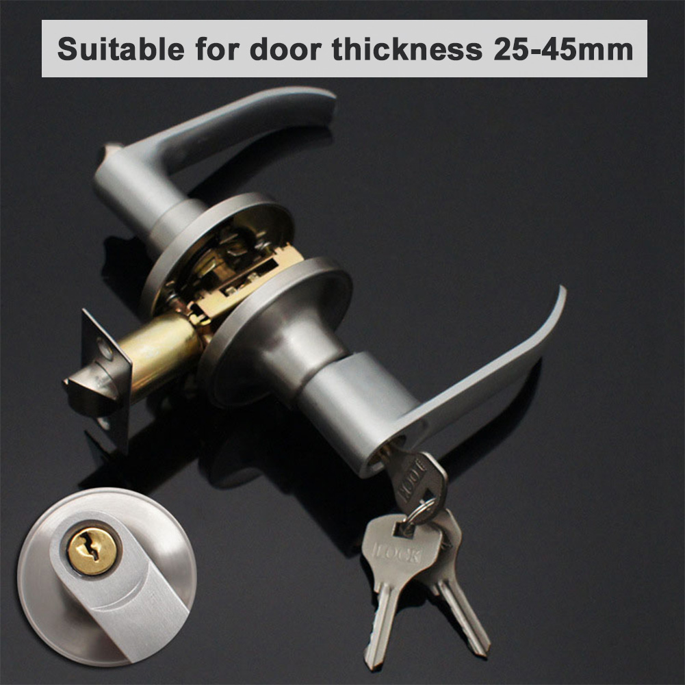 Door Lever Lock with 3 Keys En - đánh giá và giá Office Tech